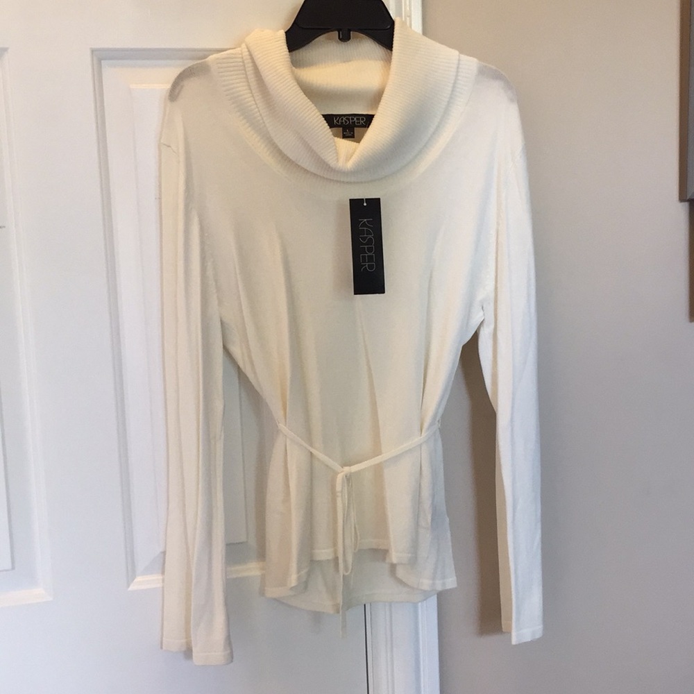Cowl neck sweater